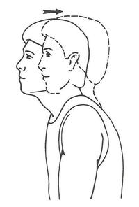 neck retraction exercise